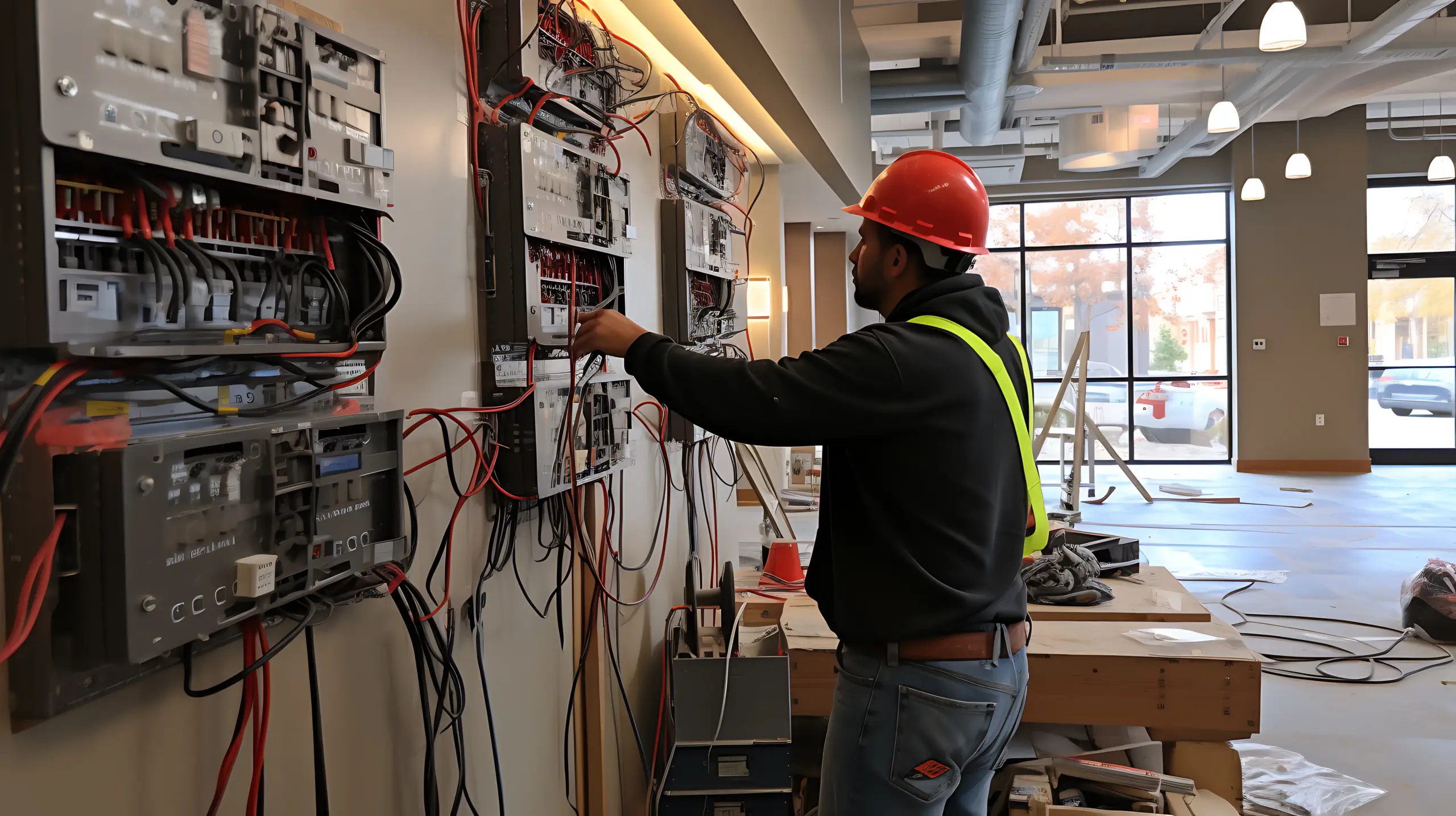 Electricista comercial en oficinas y locales en Medellín