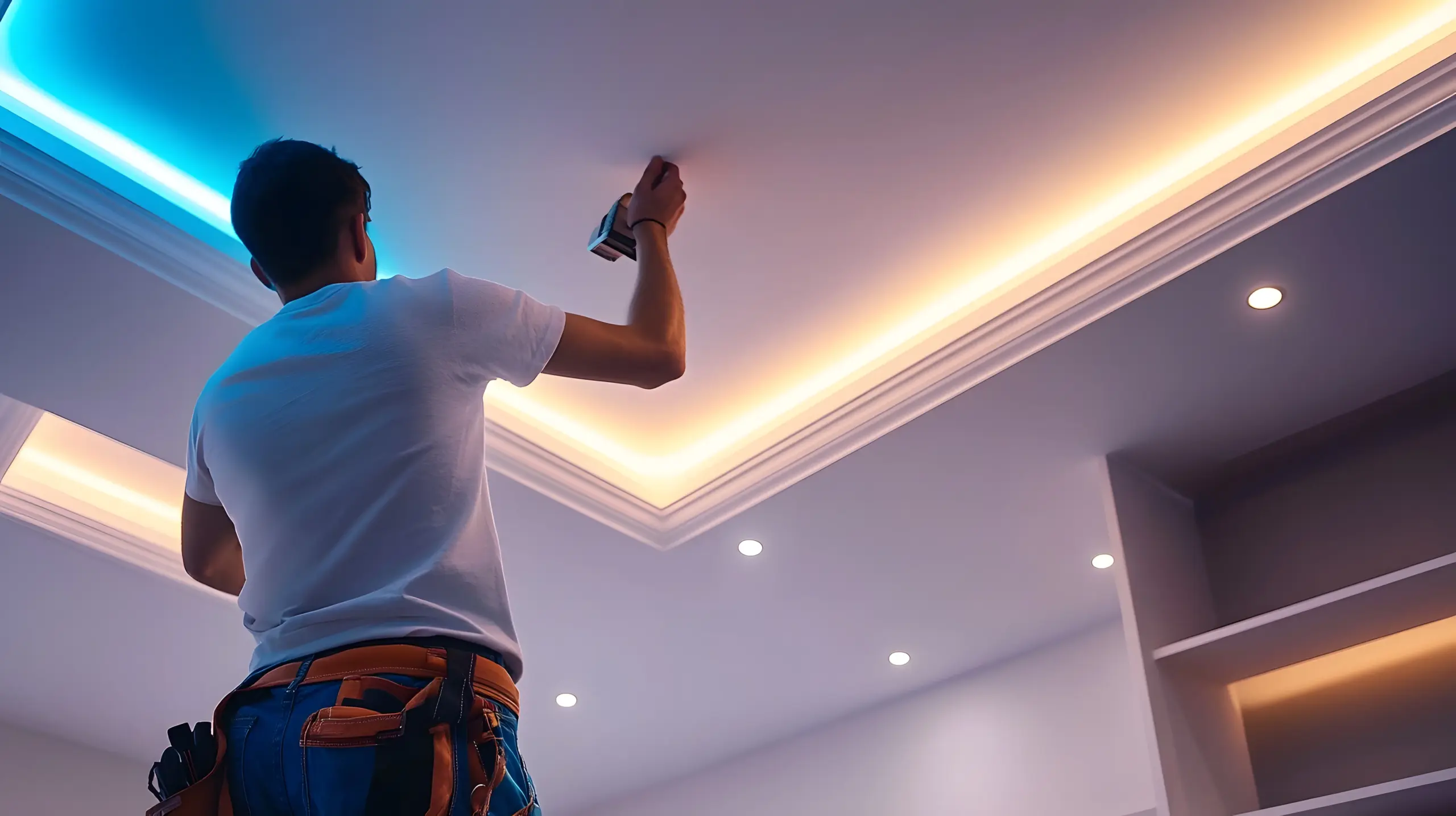 Instalación de luces LED en Medellín